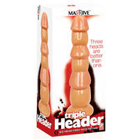 12" Massive Triple Header Anal Tool
