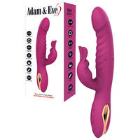 Rose  G Spot Rabbit  22.5cm Usb Rechargeable Rabbit Vibrator With Flicking Tip Rose  G Spot Rabbit  22.5cm Usb Rechargeable Rabbit Vibrator With Flicking Tip