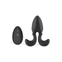 Adam & Eve OMEGA Vibrating Plug Black 10 cm USB Rechargeable Vibrating Butt Plug with Remote Adam & Eve OMEGA Vibrating Plug Black 10 cm USB Rechargeable Vibrating Butt Plug with Remote
