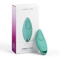 Jimmyjane Form 3 Pro Teal Teal 10.2cm Usb Rechargeable Handheld Stimulator
