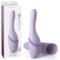 JimmyJane Hello Bang Purple 27 cm USB Rechargeable Warming & Thrusting Vibrator