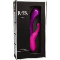 5" Opal Glass Rabbit Vibrator
