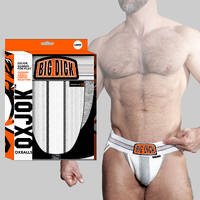 oxjock BULGER the big pouch jock WHITE SNOW SMALL