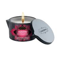 Ignite Massage Candle Strawberry Dreams 170G Ignite Massage Candle Strawberry Dreams 170G