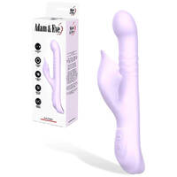 Adam & Eve EVES THROBBER Lilac 25.4 cm USB Rechargeable Pulsating Rabbit Vibrator