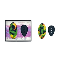Colourful Camo Remote Control Panty Vibe Colourful Camo Remote Control Panty Vibe
