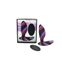 Colourful Camo Idylic Remote Control Butt Plug Colourful Camo Idylic Remote Control Butt Plug