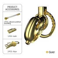 Adjustable Metal Chastity Cage