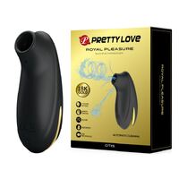 Otis Royal Pleasure Sucking Massager 18K  Plated Rechargeable Vibrator