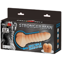 8.6" Vibrating Penis Sleeve