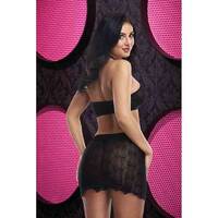 Jacquard Crop Top/Skirt Set L