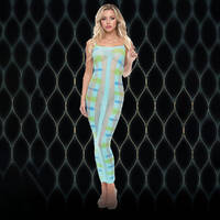 Lapdance Blue Horizon Maxi Dress OS