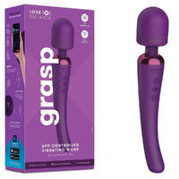 Love Distance Grasp  22.9cm Usb Rechargeable Massager Wand With App Control