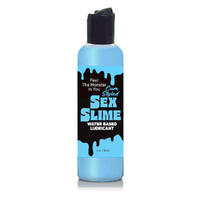 Sex Slime Cum Style Creature Lube - Blue 120 ml Blue Cum Style Water Based Lubricant - 120 ml Bottle