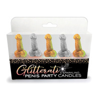 Penis Novelty Party Candles X5