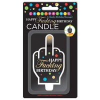 Happy Fucking Birthday Candle