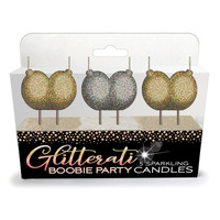 Boobie Novelty Candle Set X3 Boobie Novelty Candle Set X3