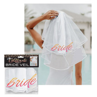 Novelty Hens Party Bride Veil