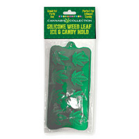 Cannabis Silicone Weed Leaf Ice Mould Makes 8 Ice Leaves