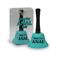 Ring For Anal Bell Teal Novelty Bell Ring For Anal Bell Teal Novelty Bell