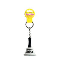 Super Fun Key Chain Ring For Oral Novelty Bell Keychain Super Fun Key Chain Ring For Oral Novelty Bell Keychain