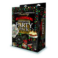 Happy F**king Birthday Complete Party Pack Party Set for 8 People