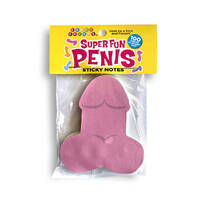 Super Fun Penis Sticky Notes Multi Coloured Novelty Sticky Notes - 100 Pack