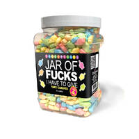Jar Of Fucks I Have To Give Fruit Flavoured Lollies - 850 gram Jar