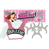 Bride To Be Naughty Tiara X5