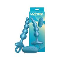 Cr23: Curved Ring Luv Beads - Metallic Blue