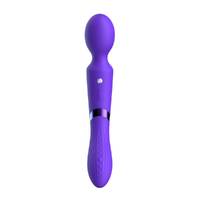 De39: Double-Ended Luv Wand - Dark Purple