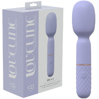 Loveline Bella Lavender Lavender 14cm Usb Rechargeable Massage Wand