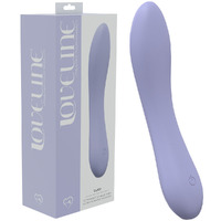 Loveline Lust Lavender Lavender 17cm Usb Rechargeable Vibrator
