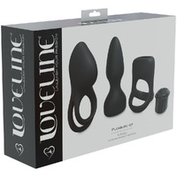 Loveline Pleasure Kit   Usb Rechargeable Male Kit 3 Piece Set