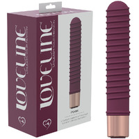 Loveline Poise Burgundy Burgundy 14.5cm Usb Rechargeable Vibrator