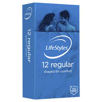 54Mm Lifestyles Condoms X12