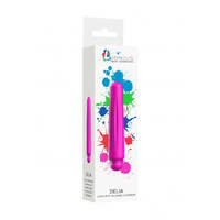 Delia Abs Bullet With Silicone Sleeve 10 Speeds Fuchsia