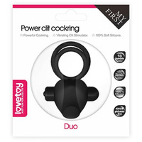 Power Clit Duo Vibrating Cock Ring
