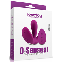 O Sensual Rider Vibrator W Remote