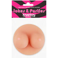 Boobie Style Novelty Phone Holder