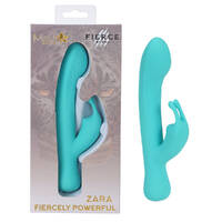 Maia ZARA - Teal Teal 17.1 cm USB Rechargeable Rabbit Vibrator