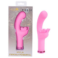 Maia MYLA - Pink Pink 15.9 cm USB Rechargeable Butterfly Vibrator