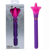 Maia VALA - Purple Purple/Pink 22.2 cm USB Rechargeable Flower Vibrator