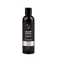 Hemp Seed Massage & Body Oil Unscented - 237 ml Bottle