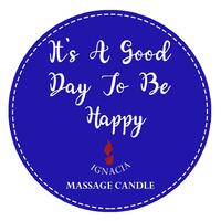 Massage Candle Its A Good Day To Be Happy 150G