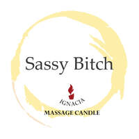 Massage Candle Sassy Bitch 150G