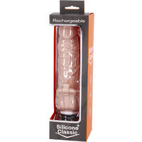 7.5" Silicone Classic Vibrating Cock