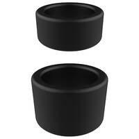Nero by Playful - Liquid Silicone Ball Stretcher Rings - 2 Pack Nero by Playful - Liquid Silicone Ball Stretcher Rings - 2 Pack