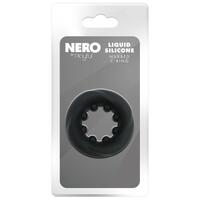 Nero By Playful Liquid Silicone Nubbed C Ring Nero By Playful Liquid Silicone Nubbed C Ring