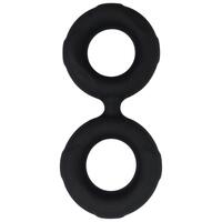 Nero By Playful Liquid Silicone Connected C Ring Nero By Playful Liquid Silicone Connected C Ring